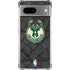NBA Milwaukee Bucks Rusted Dark Google Pixel 8a Clear Case